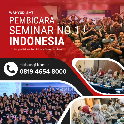 Coach Wahyudi SMT – Motivator Malang Profesional untuk Seminar & Training